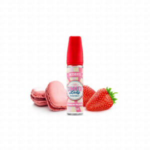 Líquido Dinner Lady Desserts Freebase - Strawberry Macaroon