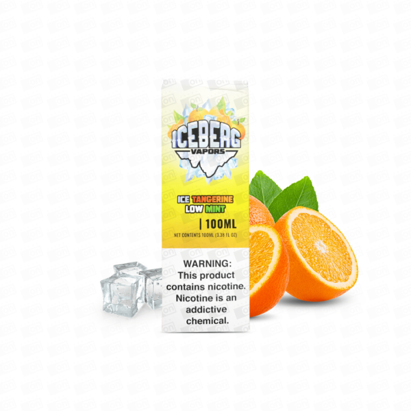 Líquido Iceberg Freebase - Ice Tangerine Low Mint