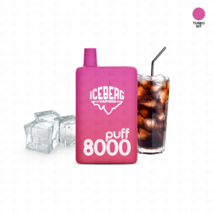 Pod Descartável Vfeel Box Iceberg 8000 Puffs – 5% – Cola Ice