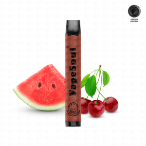 Pod Descártavel Vapesoul 1200 Puffs - 5% - Watermelon Cherry