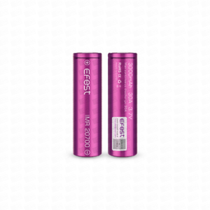 Bateria para Vape Cigarro Eletrônico - Efest (2 Unidades) - 20700 - 3000