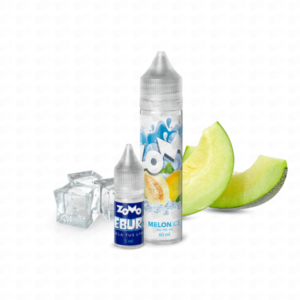 Líquido Zomo Iceburst Freebase - 3mg - Melon Ice