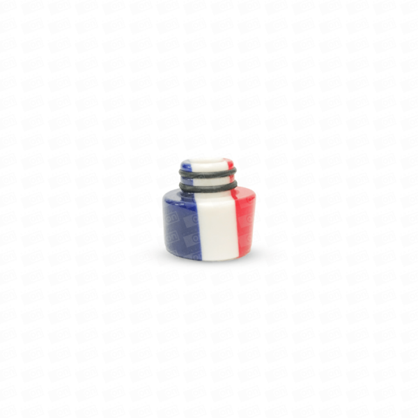 Drip Tip 510 (unidade) - Azul Vermelho e Branco