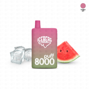 Pod Descartável Vfeel Box Iceberg 8000 Puffs – 5% – Watermelon Ice