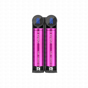 Carregador de Bateria Vape Cigarro Eletrônico - Efest - 2 Baterias - Slim K2
