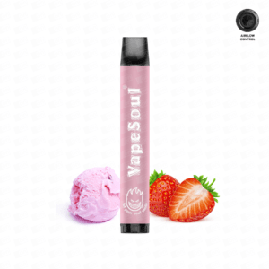 Pod Descártavel Vapesoul 1200 Puffs - 5% - Strawberry Ice Cream