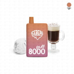 Pod Descartável Vfeel Box Iceberg 8000 Puffs – 5% – Cafe Mocha Ice Cream