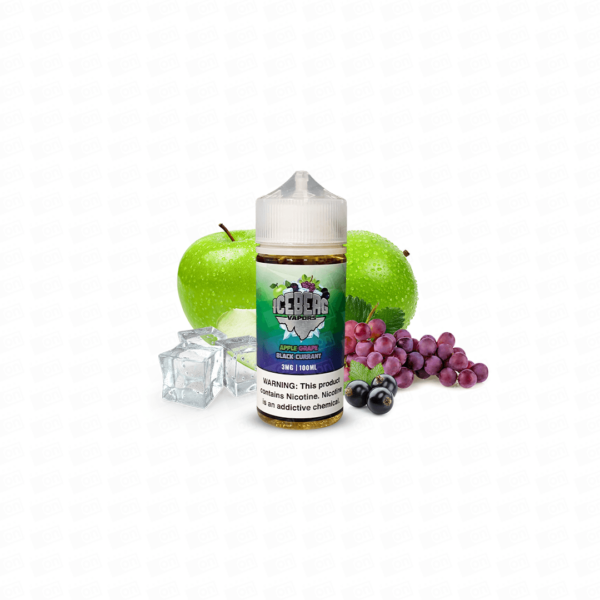 Líquido Iceberg Freebase - Apple Grape Black Currant