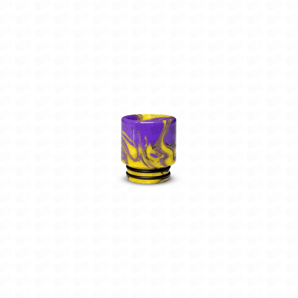 Drip Tip 810 (unidade) - Amarelo e Roxo