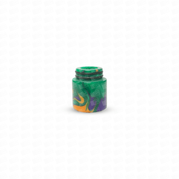 Drip Tip 810 (unidade) - Verde Roxo e Amarelo
