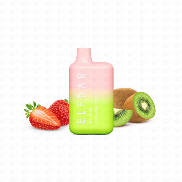 Pod Descártavel Elfbar BC 4000 Puffs - 5% - Strawberry Kiwi