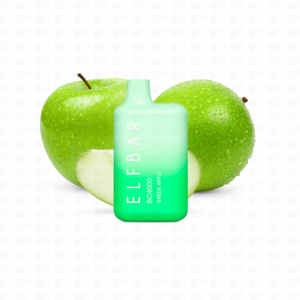 Pod Descártavel Elfbar BC 4000 Puffs - 5% - Green Apple