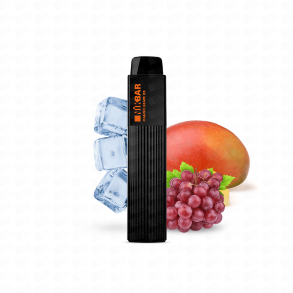 Pod Descártavel Nikbar 2500 Puffs - 5% - Mango Grape Ice