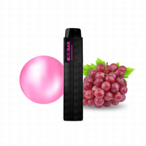 Pod Descártavel Nikbar 2500 Puffs - 5% - Grape Bubblegum