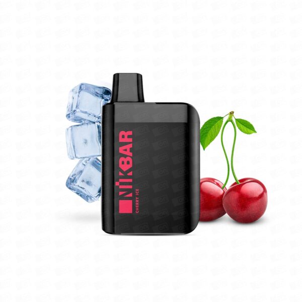 Pod Descártavel Nikbar 4000 Puffs - 5% - Cherry Ice